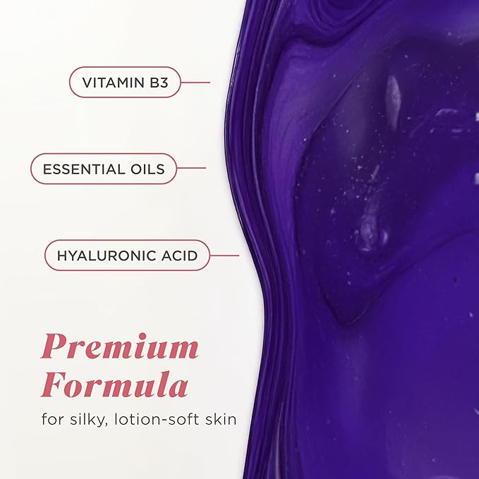 Caress Black Orchid & Patchouli Oil Body Wash, Hyaluronic Acid & Vitamin B3 - Image 5