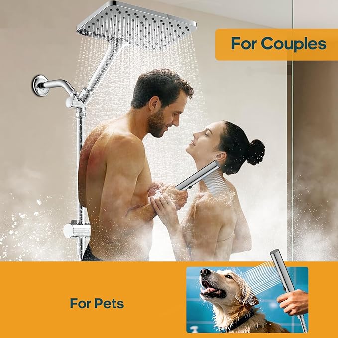 Hombeter High Pressure Rain Shower Head - Image 2