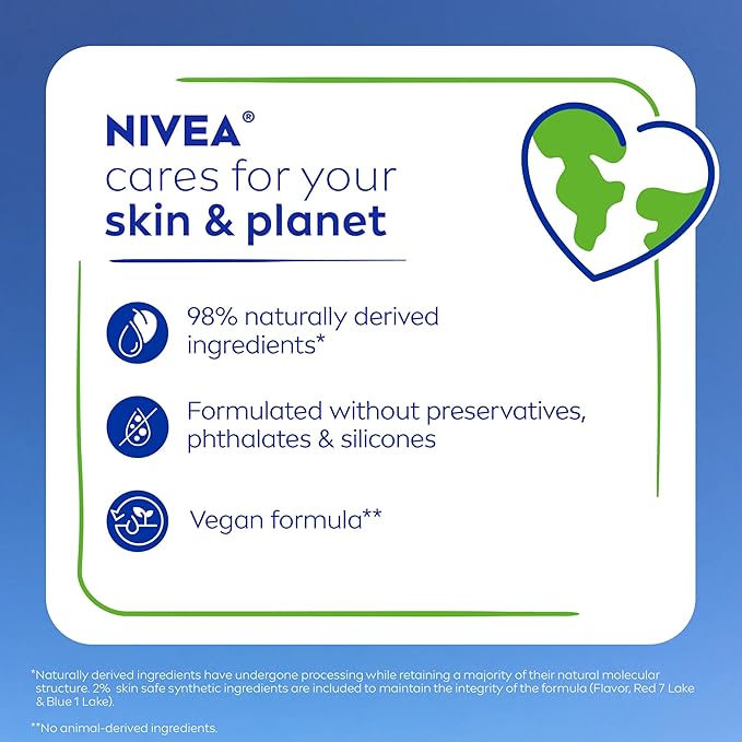 NIVEA Blackberry Lip Care, Tinted Lip Balm - Image 11