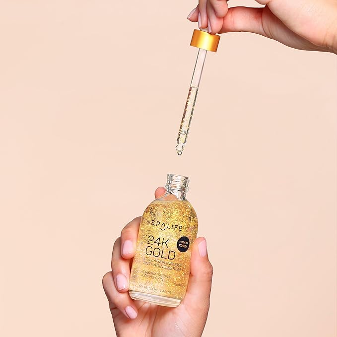 SpaLife Beauty Pearl Hyaluronic Acid Serum & 24k Gold Anti Aging Serum | - Image 5