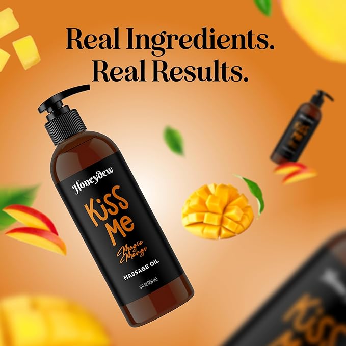 Mango Sensual Massage Oil for Couples - Image 10