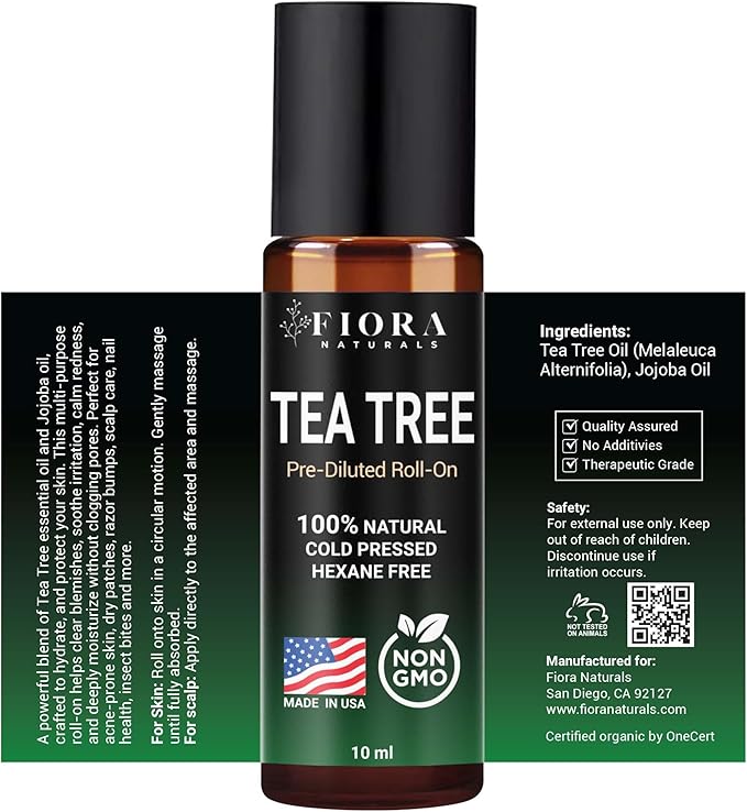 Fiora Naturals Tea Tree Oil Roll On - Image 7