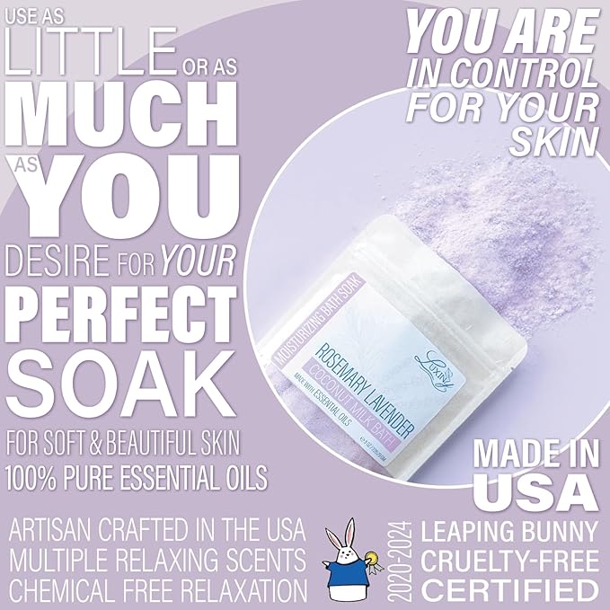 Luxiny Vegan Milk Bath Soak Made - Image 5