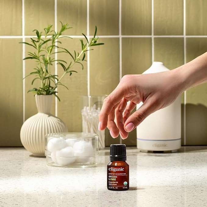 Cliganic Organic Lime Essential Oil - Image 2