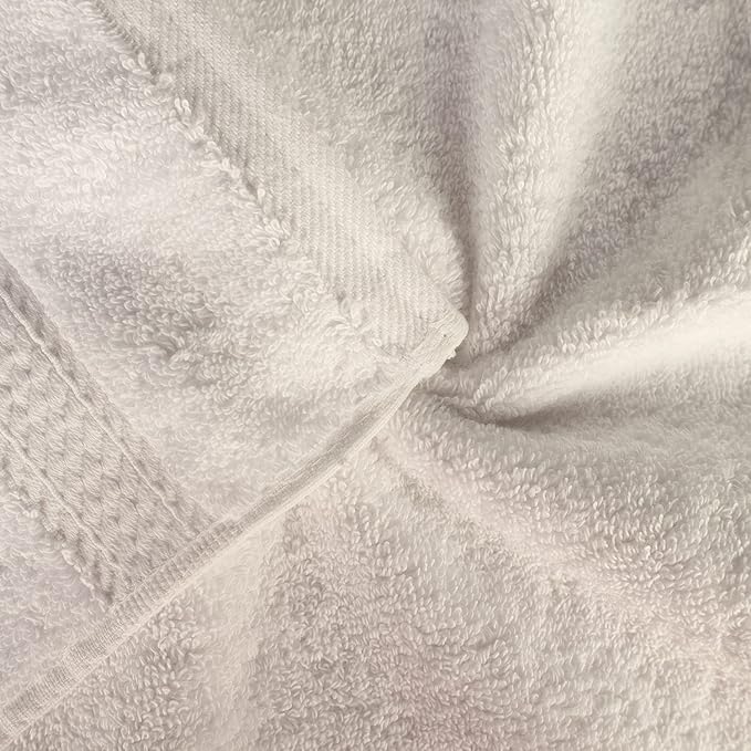 SUPERIOR Egyptian Cotton Pile 8 Piece Towel Set, Includes 2 Bath, 2 Hand - Image 5
