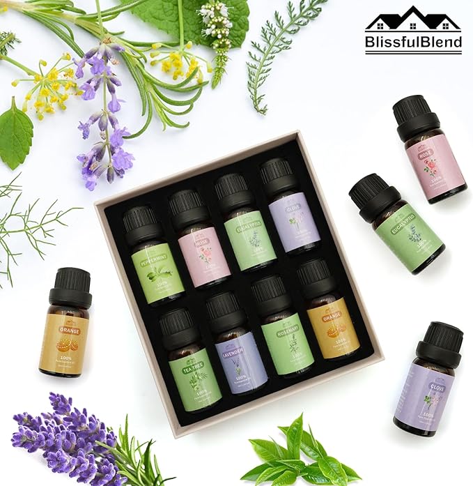 8 Pcs 100% Pure Floral Essential Oils Set - Image 7
