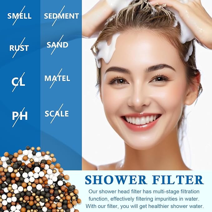Water Replacement Filter for Shower Head, Compatible - Image 4