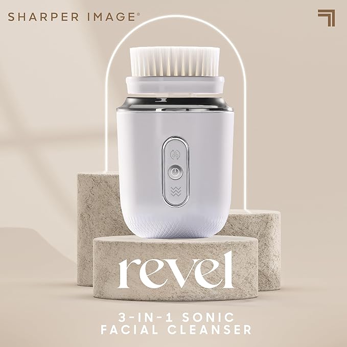 Sharper Image Revel 3-in-1 Sonic Facial Cleanser - Image 2