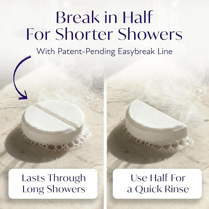 Solia Energizing Citrus Menthol Shower Steamers 7-Pack - Image 3