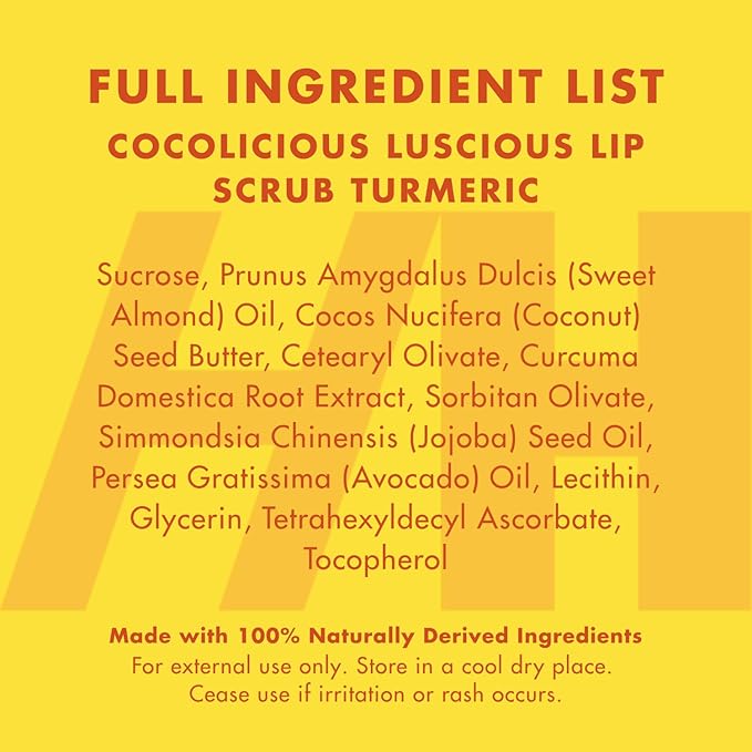 Handmade Heroes Turmeric Lip Scrub - Image 7