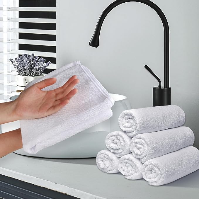 UNIMADE 24 Pack Hand Towels Set - Image 7