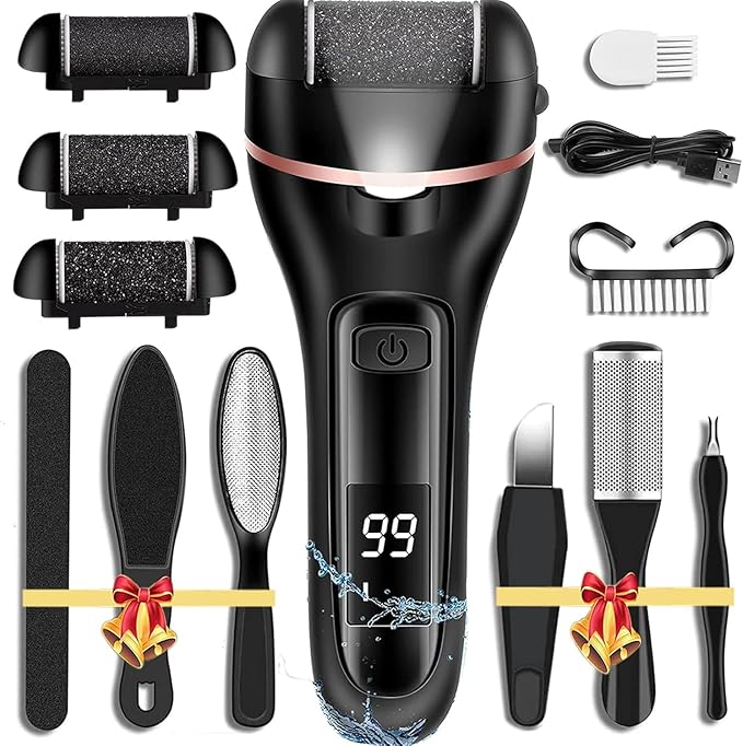 Callus Remover for Feet, 13-in-1 Professional Pedicure Tools Foot Care Kit by CIVYPRO