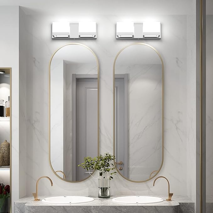 Tipace LED Dimmable Modern 2-Light Vanity Fixture - Image 5