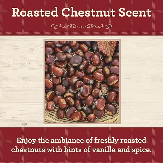 Our Own Candle Company, Roasted Chestnut Scented Mason Jar Candle, 100 Hour - Image 2