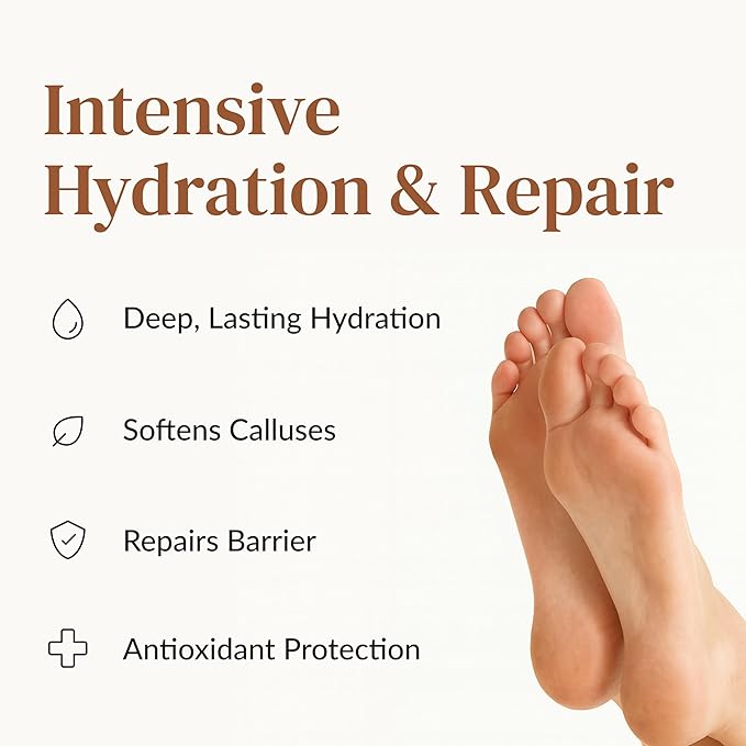 Epielle Hydrating Hand & Foot Masks, Relieve and Soften Dry, Overworked Skin - Image 3