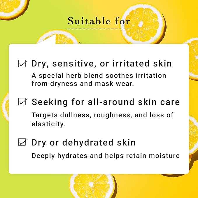 Lululun 7 Sheet Vitamin C Face Masks Skincare - Image 7