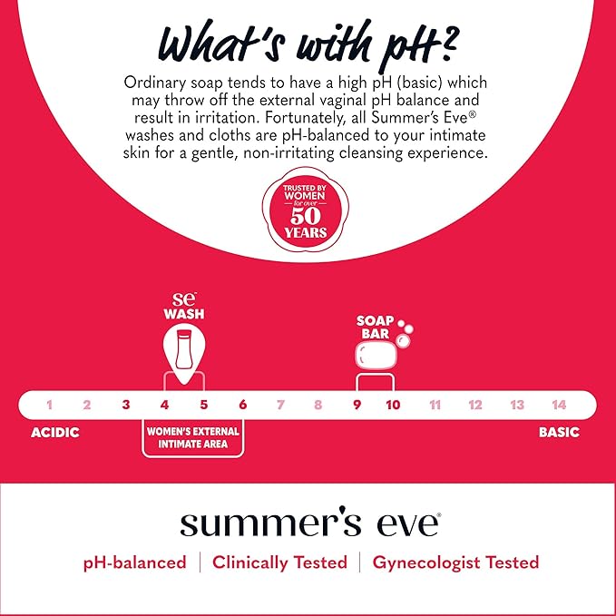 Summer's Eve Blissful Escape All-Over Daily Feminine Wash, pH-Balanced Body Wash - Image 8