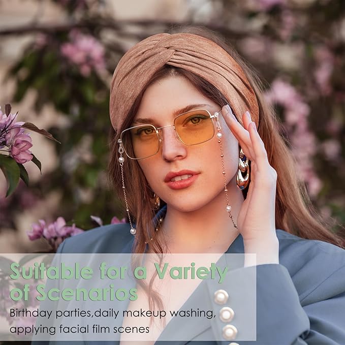 Extra Wide Headbands for Women, Boho Headbands for Women's hair bands for - Image 3