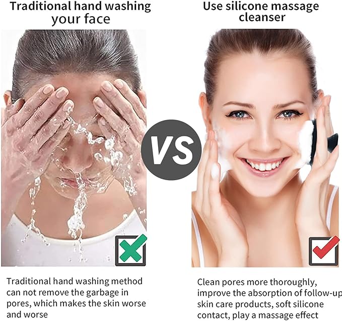 Face Scrubber 2 Pack Silicone Face Scrubber - Image 4