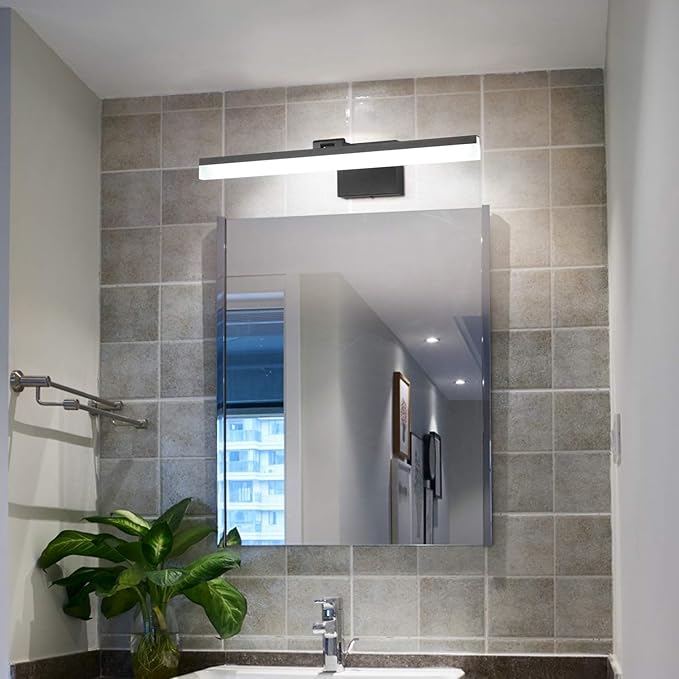 SOLFART Dimmable Black Vanity Light Bar Lighting Fixtures Modern Bathroom Light - Image 10