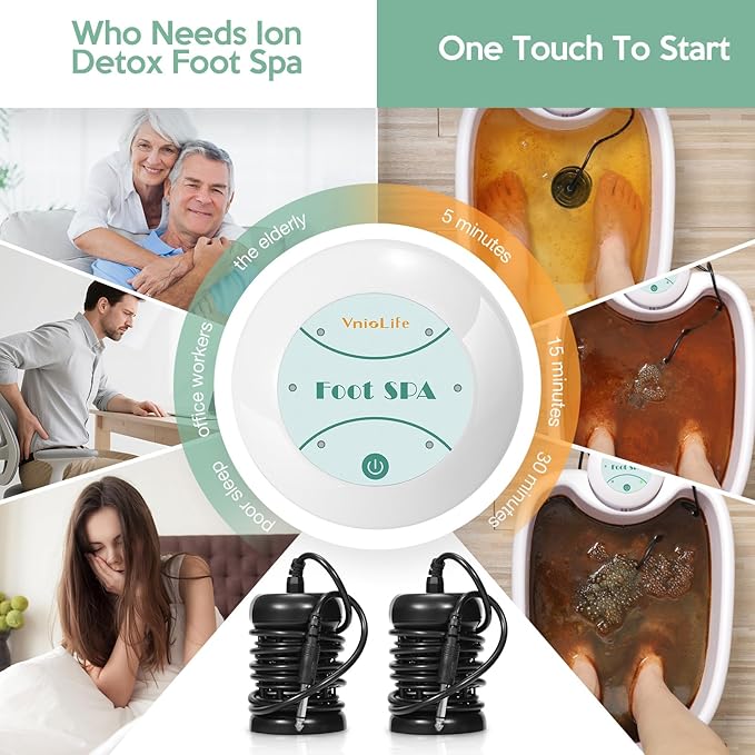 WL VnioLife Ionic Foot Bath Detox Machine - Image 3