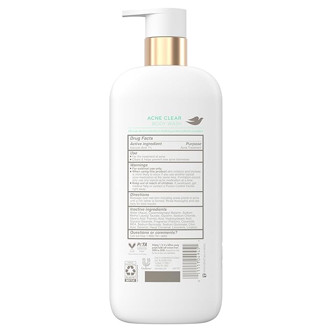 Dove Serum Body Wash Acne Clear - Image 3