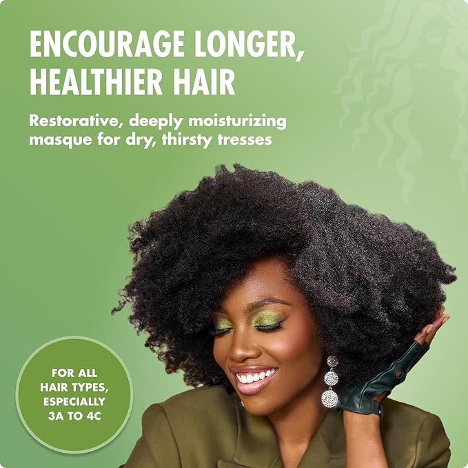 Mielle Organics Rosemary Mint Strengthening Hair Mask, Deep Conditioning - Image 3