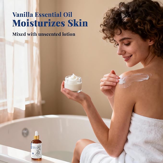 HIQILI Vanilla Essential Oil, 100% Pure Natural, Beginner-Friendly - Image 3