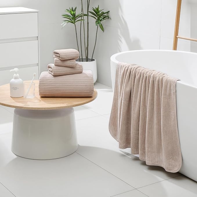 YTYC 39x78 Bath Sheet Extra Large Bath Towel - Image 2