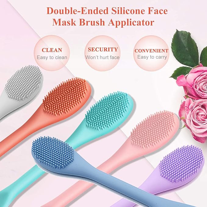 REVEX Silicone Face Mask Applicator, Face Scrubber, Exfoliating Pore Scrubber - Image 7