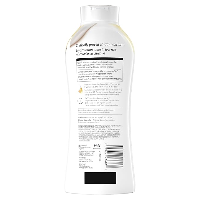Olay Body Wash for Women, Ultra Moisture, 24/7 Moisture Barrier Repair - Image 12
