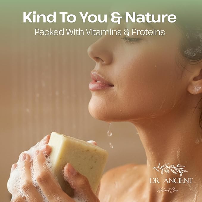 Dr.Ancient Donkey Milk Soap Bar Natural Moisturizing Milk Soap Ancient Inspired - Image 5