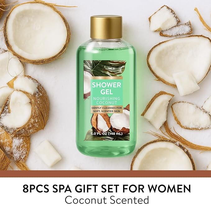Spa Luxetique Gifts for Women 8pcs Bath and Body Works Gift Set for Women - Image 2