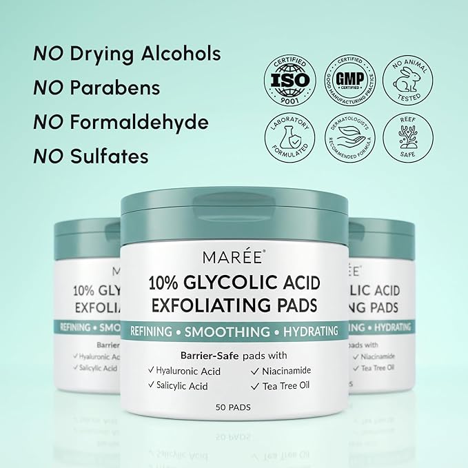 MAREE Glycolic Acid Resurfacing Pads - Image 11