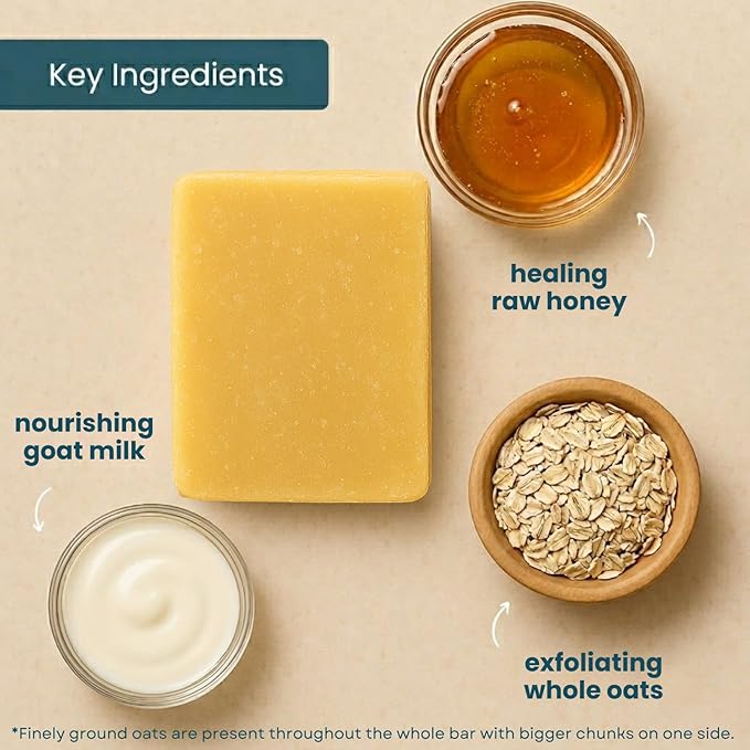 Honey Oatmeal Soap Bar - Image 5