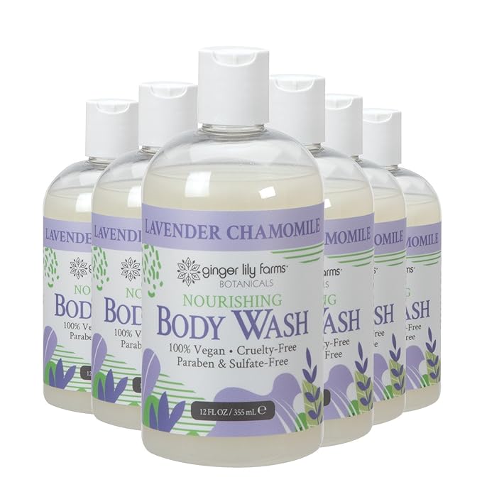 Ginger Lily Farms Botanicals Nourishing Body Wash, 100% Vegan & Cruelty-Free by GingerLilyFarms