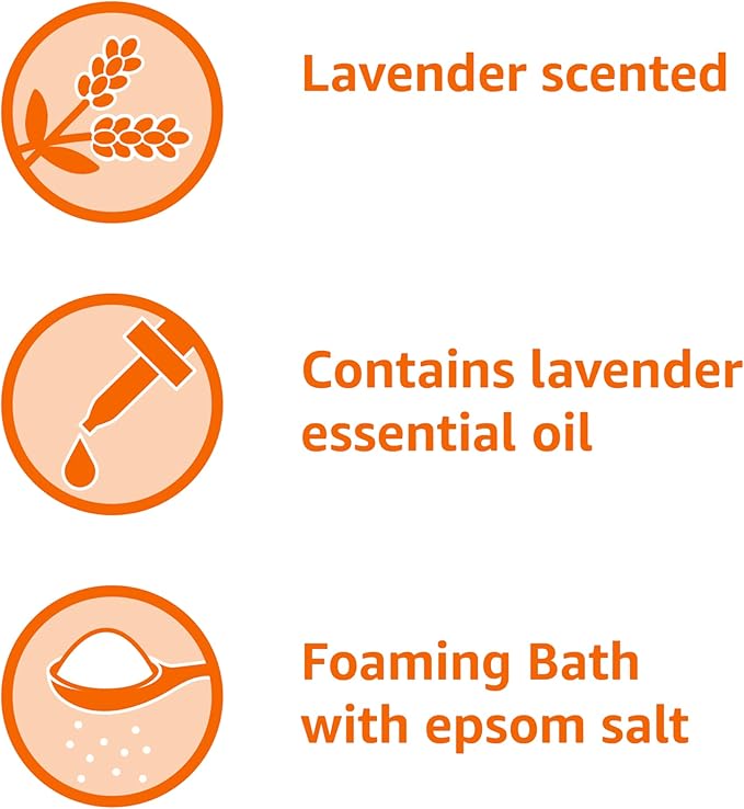Amazon Basics Lavender Scented Foaming Bath - Image 3