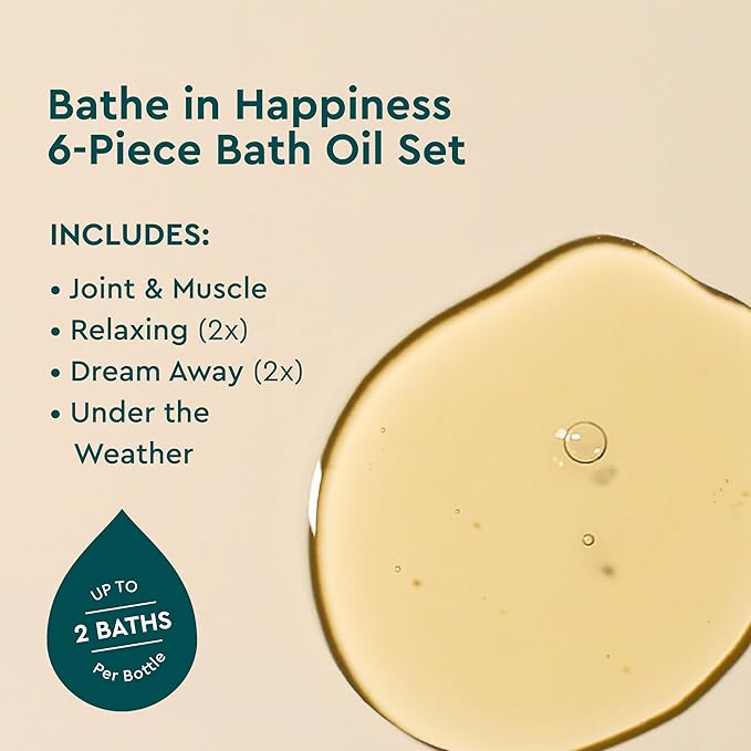 Kneipp Bathe in Happiness 6-Piece Bath Oil Set - Image 2