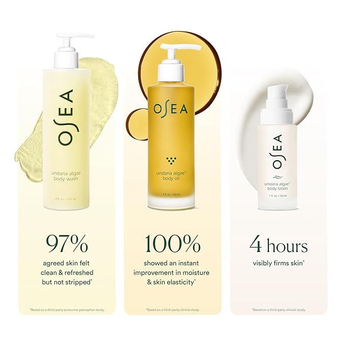 OSEA Undaria Body Glow Trio – Hydrating Body Care Gift Set Mother's Day Limited - Image 5