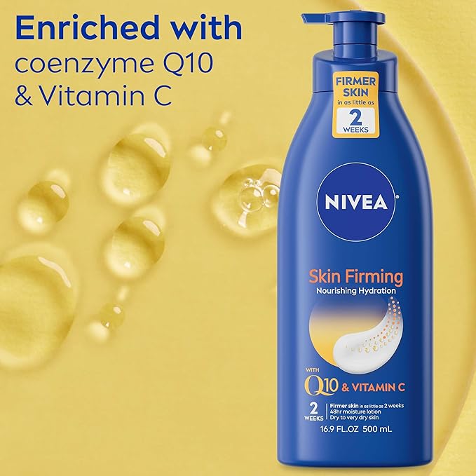 Nivea Nourishing Hydration Skin Firming Body Lotion + Skin Firming & Toning - Image 3
