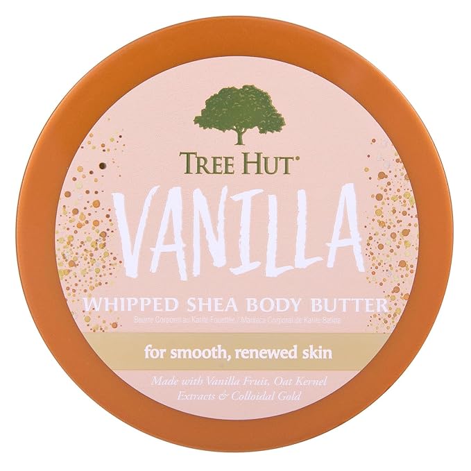 Tree Hut Vanilla Whipped Shea Body Butter, Mothers Day Gifts, Long-Lasting - Image 4