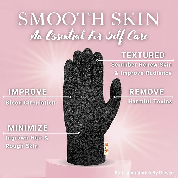 Sun Laboratories By Giesee Exfoliating Gloves 4 Pairs - Image 7