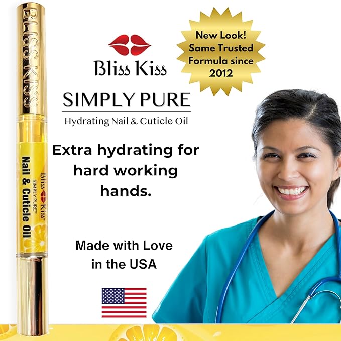 Bliss Kiss | 1 Crisp Fragrance | Nail Oil Cuticle Pen w/Vitamin E & Jojoba⏤Nail - Image 8