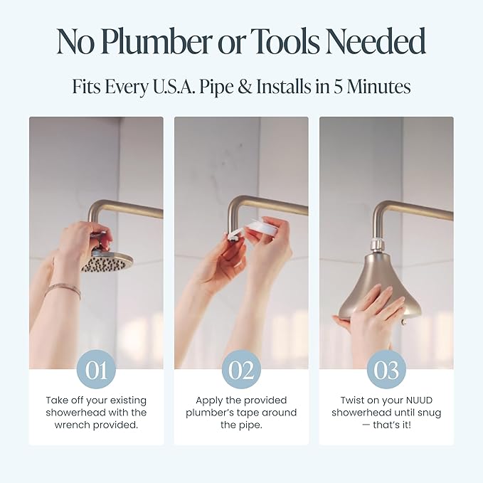 NUUD Replacement Filter For The NUUD Filtered Shower Head | Helps To Remove - Image 5