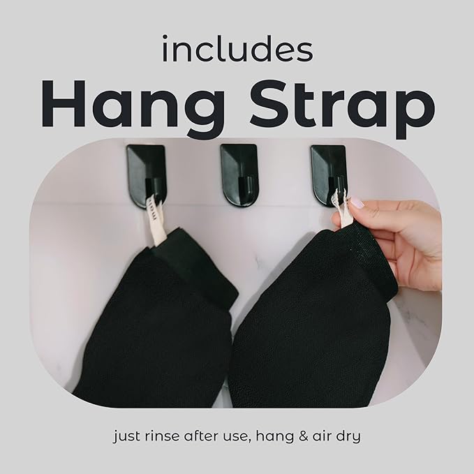 MainBasics Exfoliating Gloves for Shower - Image 8