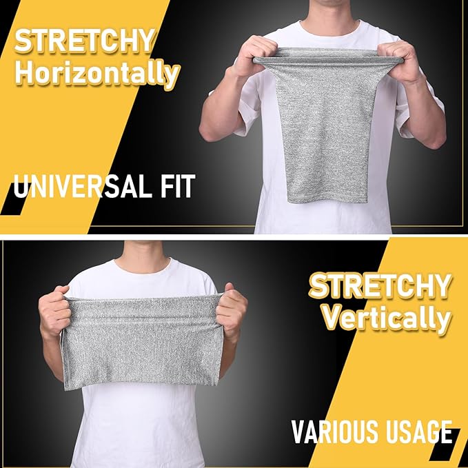 TICONN Neck Gaiter Face Cover Scarf, Neck Warmer Breathable Sun & Wind-proof - Image 5