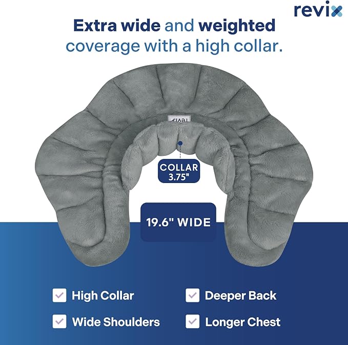 REVIX Microwave Heating Pad for Neck Shoulders - Image 4