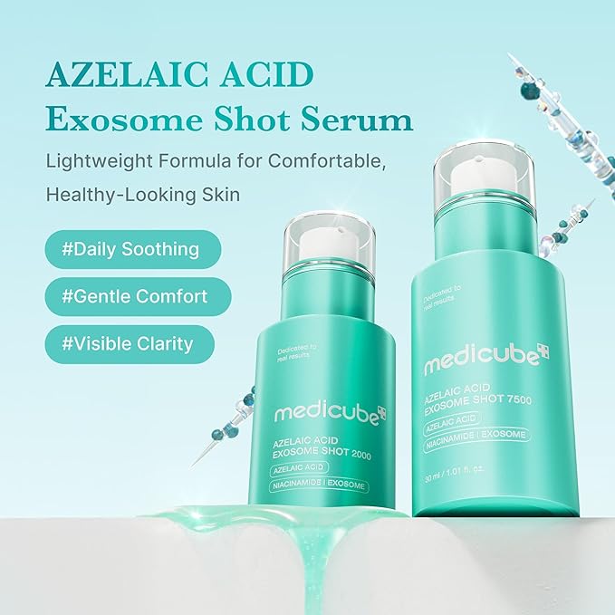 medicube Exosome Shot Azelaic Acid 2, 000 PPM Spicule Facial Serum | Calm - Image 2