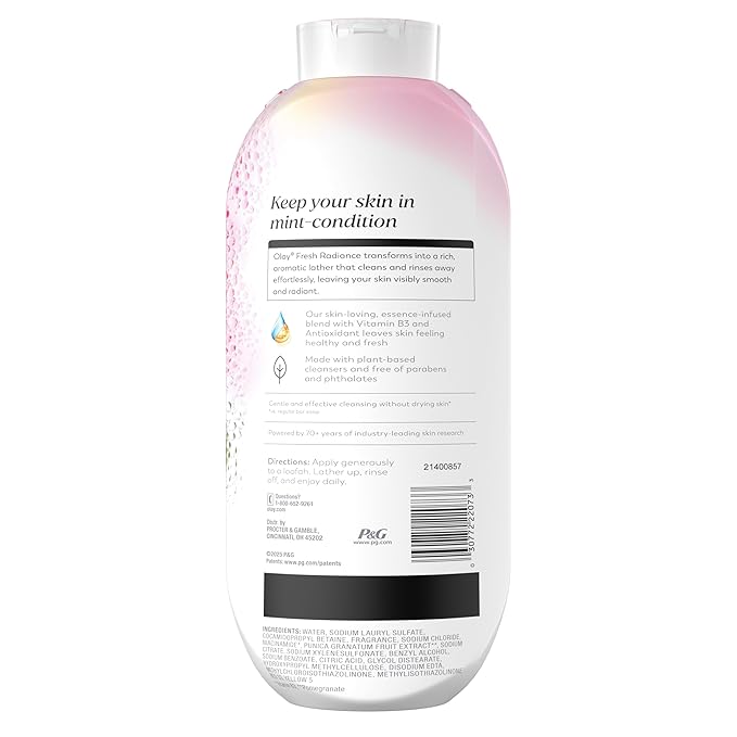 Olay Body Wash for Women, Fresh Radiance, 24/7 Skin-Loving Freshness, Visibly - Image 13