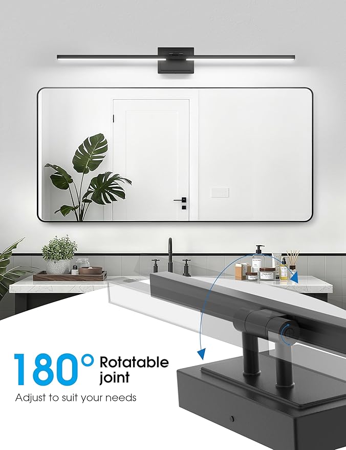 VOLISUN Bathroom Vanity Light 48 inch, 5CCT Dimmable, 40W LED Bathroom Light - Image 6